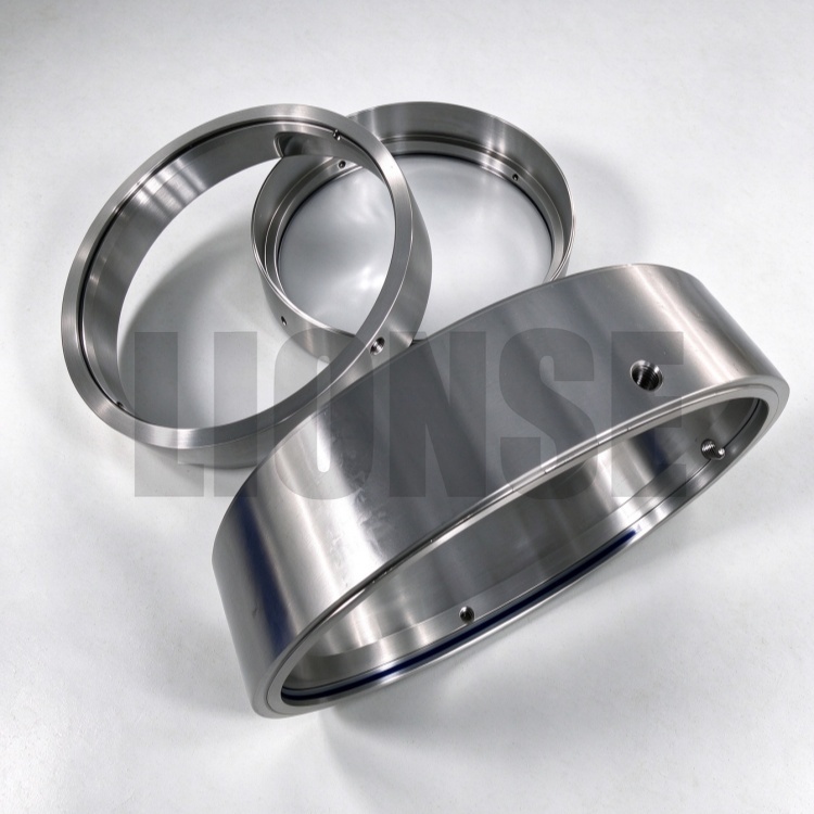 Custom Precision CNC Machined ແຫວນໂລຫະ
