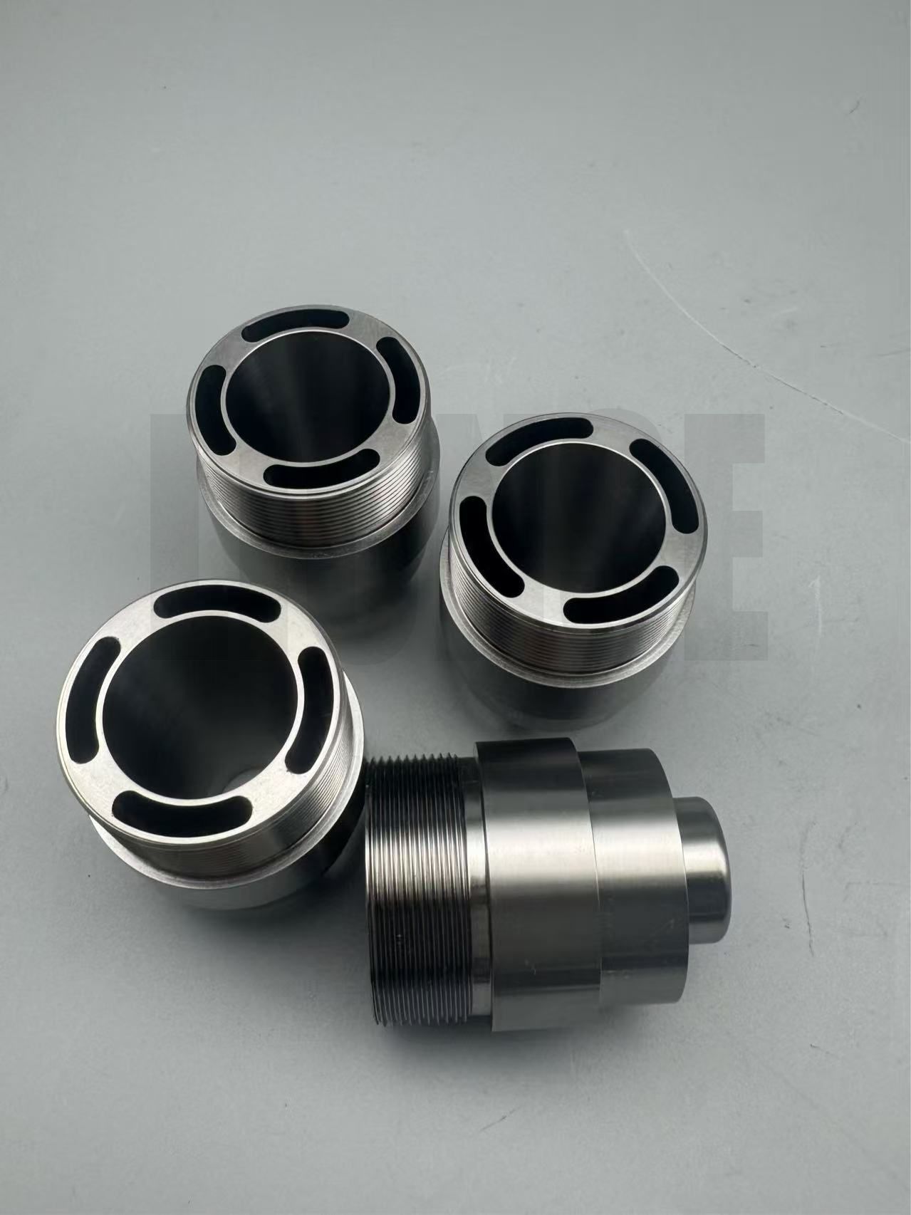 ຊັ້ນ 5 titanium cnc milling Milling Adapter ທີ່ເປັນຮູ